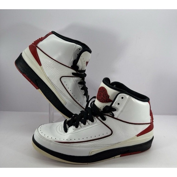 Nike Air Jordan 2 Retro QF ✨Varsity Red 2010 ✨395709-101✨Size 8